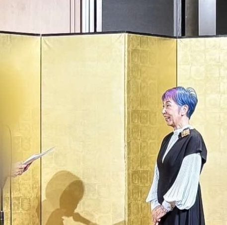 太原書道展 2024年優秀賞受賞の展示風景